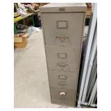 Four-Drawer Metal Filing Cabinet