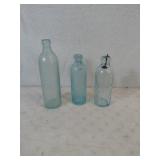 Three Glass Bottles