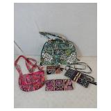 Vera Bradley Bag and Wallet Set