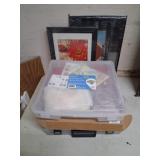 Frames and Crafting Supplies Lot