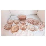 Pink Depression Glass