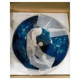 American Steampro Blue Glass Sink