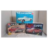 Three Sealed Model Kits