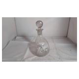 Old Crow Harper Glass Decanter