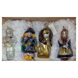 Wizard of Oz Glass Ornament Set