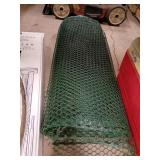 Green Vinyl-Coated Wire Fencing
