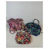 3 Vera Bradley Bags