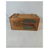 Genesee 12 Horse Ale Wooden Crate