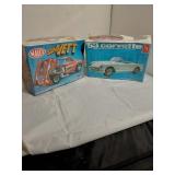 Two Vintage Model Car Kits