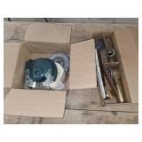 Parts and Hardware Lot with Tools
