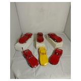 Plastic Corvette Car Collection