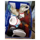 Ceramic Figurines and Assorted Items