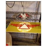 American and Delta Airline Signs