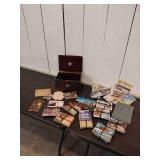 Postcard Collection in Wood Box
