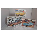 3 Corvette Model Kits