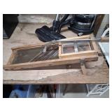 Wooden and Metal Vegetable Slicer