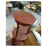 Three-Tier Wooden Plant Stand