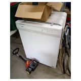 White Whirlpool Dishwasher