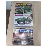 Three Model Car Kits