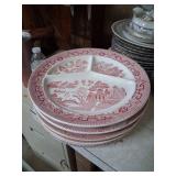 Red Willow Divided Plates