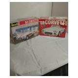 1959 and 1960 Corvette Model Kits