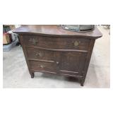 Wooden Chest with Drawers & Cabinet
