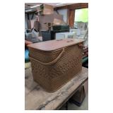 Redmon Wicker Basket with Contents