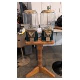 Twin Vintage Gumball Machines