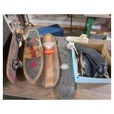 Skateboards and Size 6 Converse