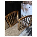 Folding Wooden Pet Gate With Hinges