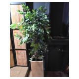 Artificial Ficus Tree with Rectangular Planer