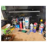Garage Tools and Supplies Lot