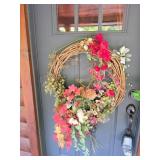 Three Decorative Grapevine Wreaths