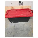 Husky 45 Gallon Plastic Stack Tote