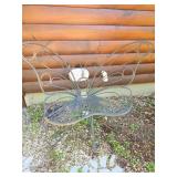 Metal Butterfly Garden Bench, 42in x 42in