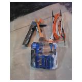 Kobalt Drill Bit Set, Caulking Gun, Cords