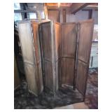 6-Panel Wooden Room Divider, 5ft Height