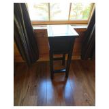 Wooden Side Table, 2ft High, 14in Wide
