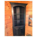 Wooden Corner Cabinet, 30in Wide, 78in Tall