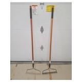 Project Source 8-in Bow Rake Pair