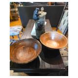 Hand-Turned Wooden Bowls