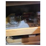 Kitchen Glassware and Storage