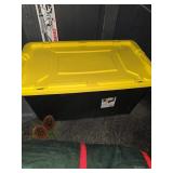Sterilite 50 Gal. Black Storage Tote