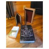 Decorative Hollow Book Storage Boxes Set