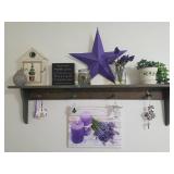 Decorative Wall Shelf With Ornaments