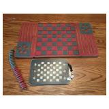 Handcrafted Wooden Game Boards and Pieces