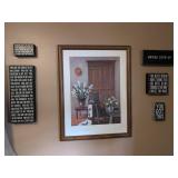 Vivian Rhyan Framed Country Quilt Print