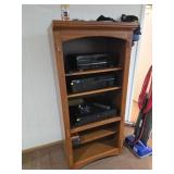 Wood Press Board Media Shelf, 4ft Height