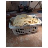 Laundry Basket of Assorted Towels