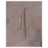 Hatchet and Crowbar Tool Set